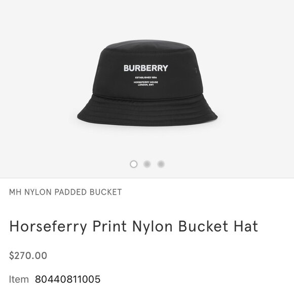 Burberry Bucket Hat - Picture 6 of 9